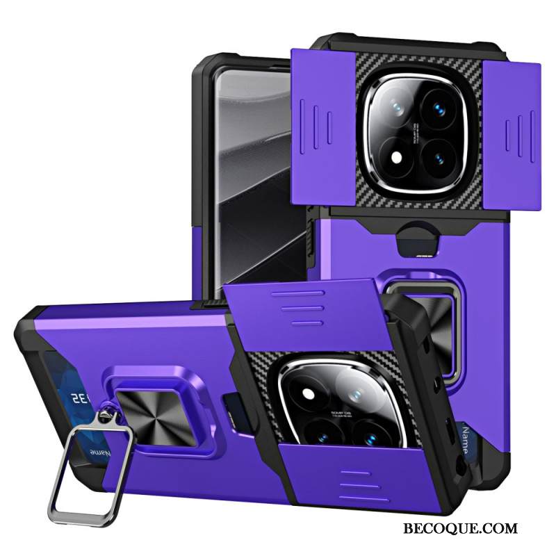 Kuori Xiaomi Redmi Note 14 Pro 4g Linssinsuojus Ja Korttikotelo Suojakuori