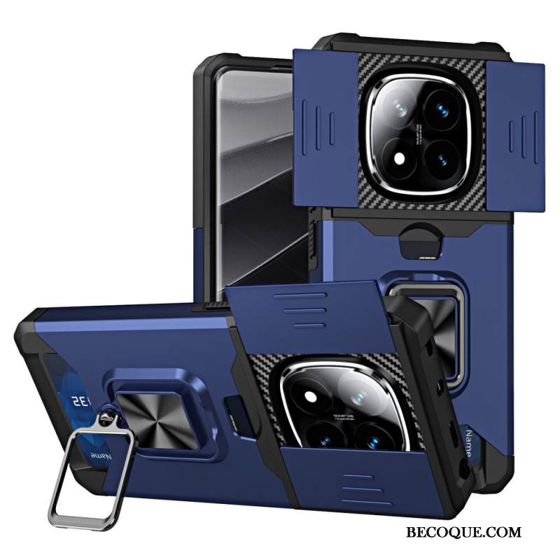 Kuori Xiaomi Redmi Note 14 Pro 4g Linssinsuojus Ja Korttikotelo Suojakuori