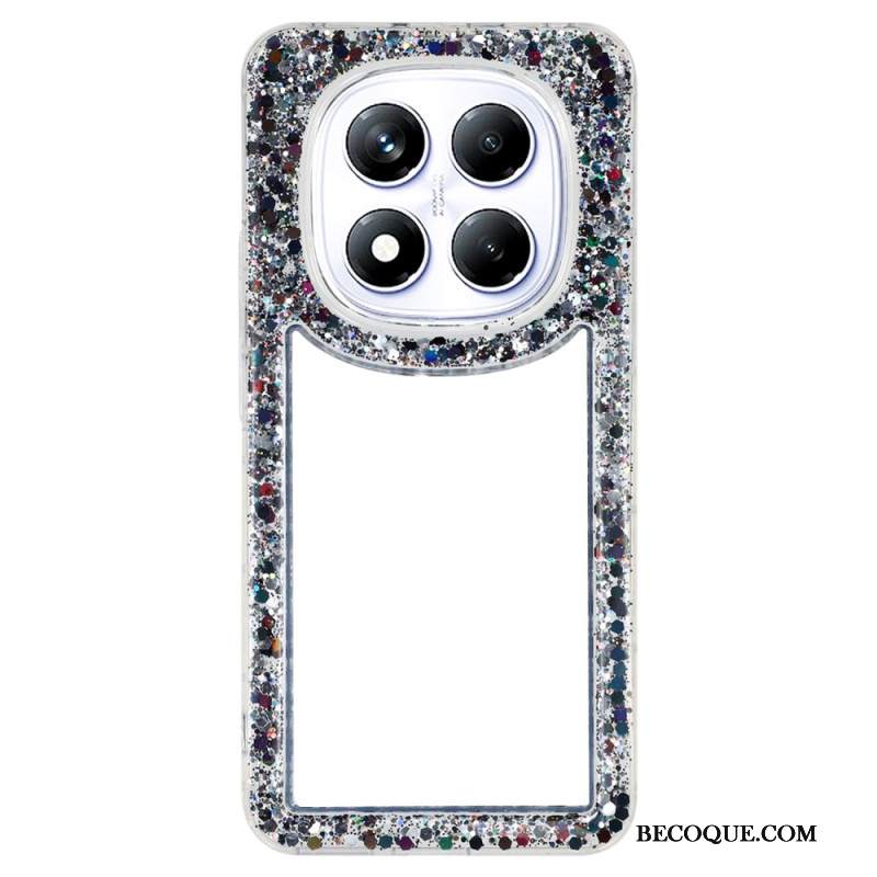 Kuori Xiaomi Redmi Note 14 Pro 4g Läpinäkyvä Kimaltelevilla Reunoilla Suojakuori