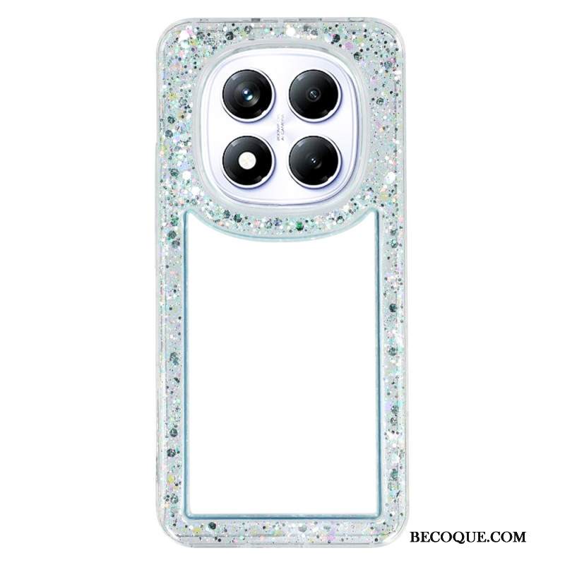 Kuori Xiaomi Redmi Note 14 Pro 4g Läpinäkyvä Kimaltelevilla Reunoilla Suojakuori