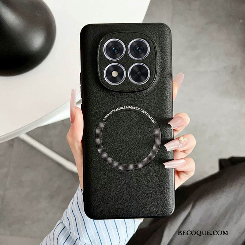 Kuori Xiaomi Redmi Note 14 Pro 5g Magsafe-yhteensopiva Nahkaefekti