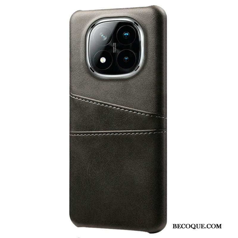 Kuori Xiaomi Redmi Note 14 Pro Plus 5g Nahkaefektikorttikotelo