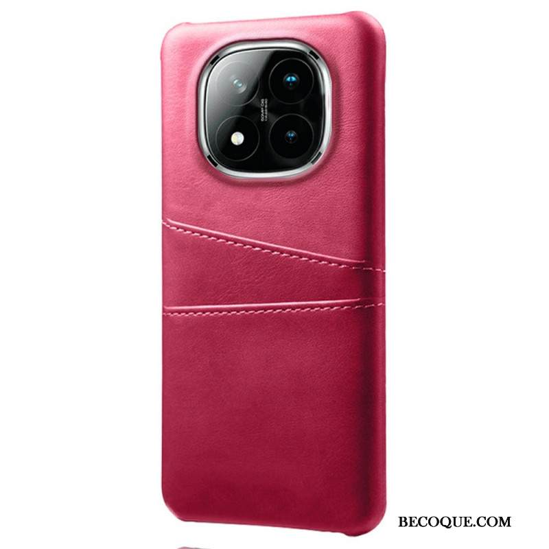 Kuori Xiaomi Redmi Note 14 Pro Plus 5g Nahkaefektikorttikotelo