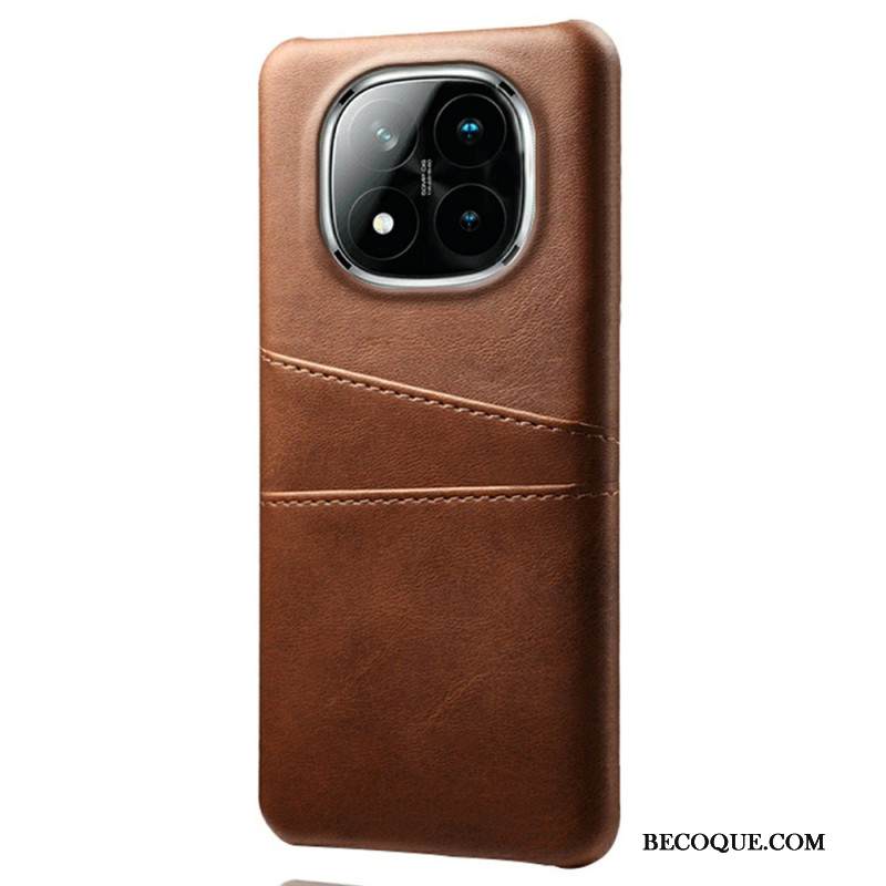 Kuori Xiaomi Redmi Note 14 Pro Plus 5g Nahkaefektikorttikotelo