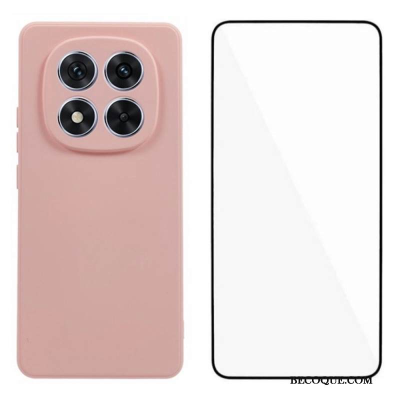 Kuori Xiaomi Redmi Note 14 Pro Plus 5g Silikoni Ja Näytönsuoja Suojakuori