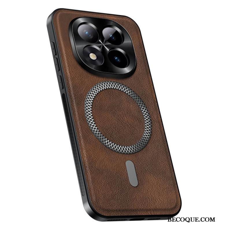 Kuori Xiaomi Redmi Note 15 Pro Plus 5g Magneettinen Nahkaefekti