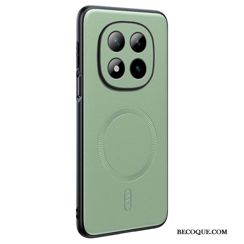 Kuori Xiaomi Redmi Note 15 Pro Plus 5g Magneettinen Nahkaefekti Suojakuori