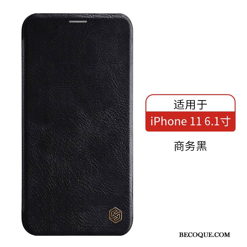 Kuori iPhone 11 Kuoret Kulta Punainen, Kotelo iPhone 11 Nahka Puhelimen Kuoret