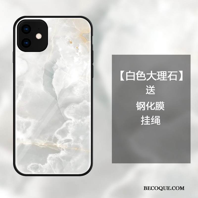 Kuori iPhone 11 Laukut Lasi Ripustettavat Koristeet, Kotelo iPhone 11 Ylellisyys Yksinkertainen L