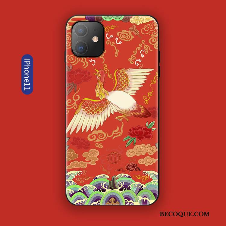 Kuori iPhone 11 Laukut Ultra Persoonallisuus, Kotelo iPhone 11 Silikoni Sininen Puhelimen Kuoret