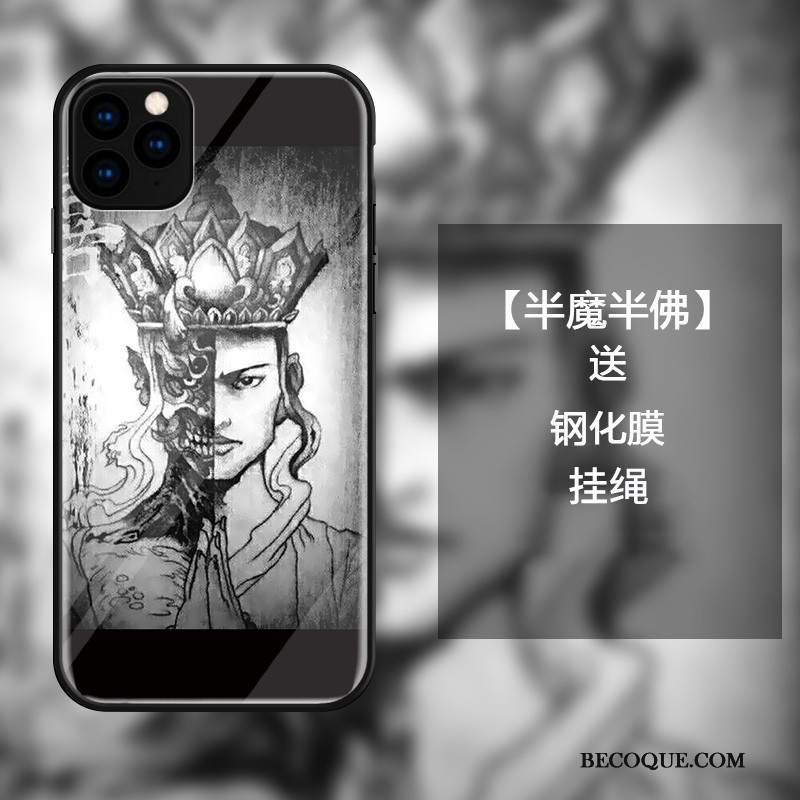 Kuori iPhone 11 Pro Laukut Puhelimen Kuoret Lasi, Kotelo iPhone 11 Pro Suojaus Harmaa Murtumaton