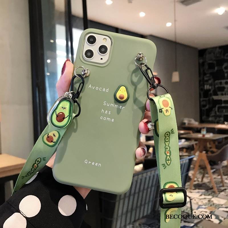 Kuori iPhone 11 Pro Laukut Ripustettavat Koristeet Lehmä, Kotelo iPhone 11 Pro Silikoni Trendi Net Red