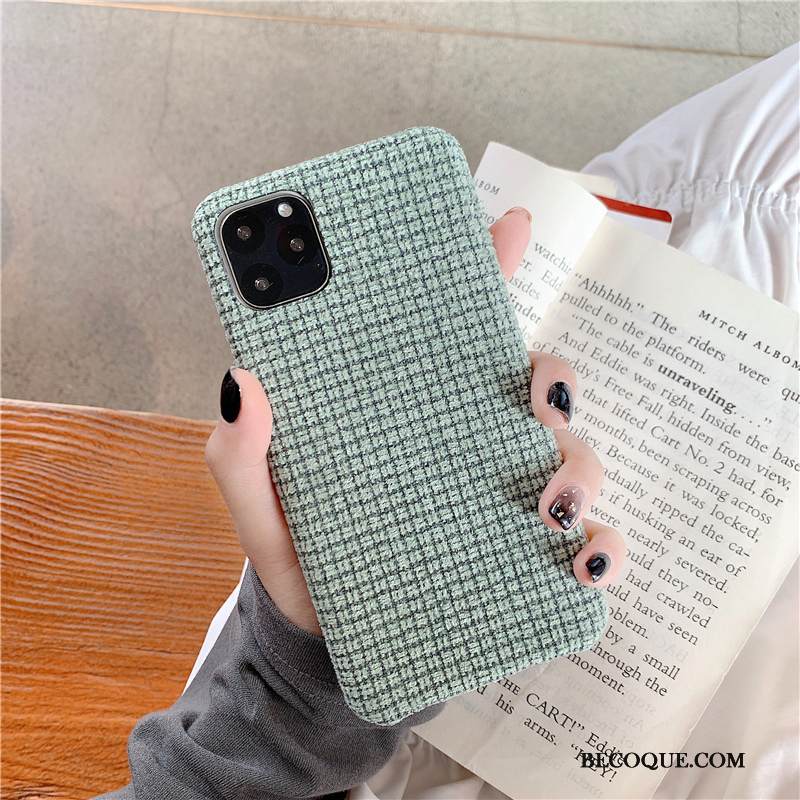 Kuori iPhone 11 Pro Max Flanelli Persoonallisuus, Kotelo iPhone 11 Pro Max Punainen Puhelimen Kuoret