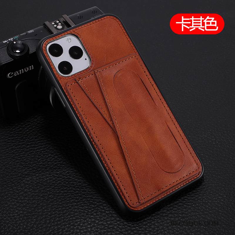 Kuori iPhone 11 Pro Max Laukut Harmaa Tide-brändi, Kotelo iPhone 11 Pro Max Nahka Kortti Uusi