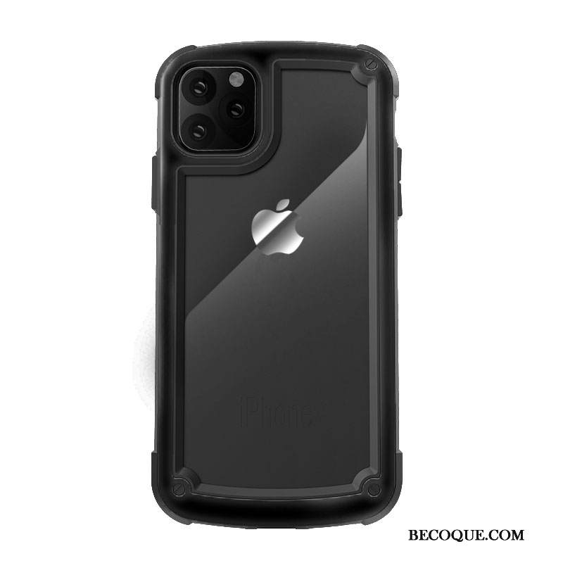 Kuori iPhone 11 Pro Max Laukut Murtumaton Net Red, Kotelo iPhone 11 Pro Max Suojaus Läpinäkyvä Persoonallisuus
