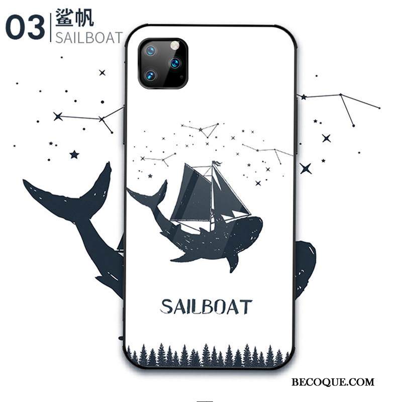 Kuori iPhone 11 Pro Max Laukut Murtumaton Ohut, Kotelo iPhone 11 Pro Max Tide-brändi Net Red