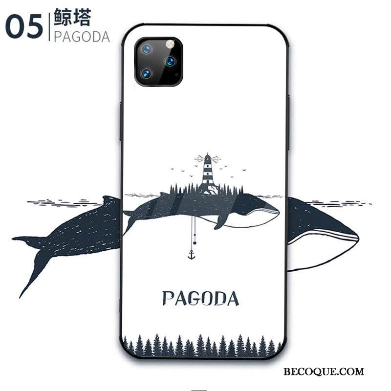 Kuori iPhone 11 Pro Max Laukut Murtumaton Ohut, Kotelo iPhone 11 Pro Max Tide-brändi Net Red