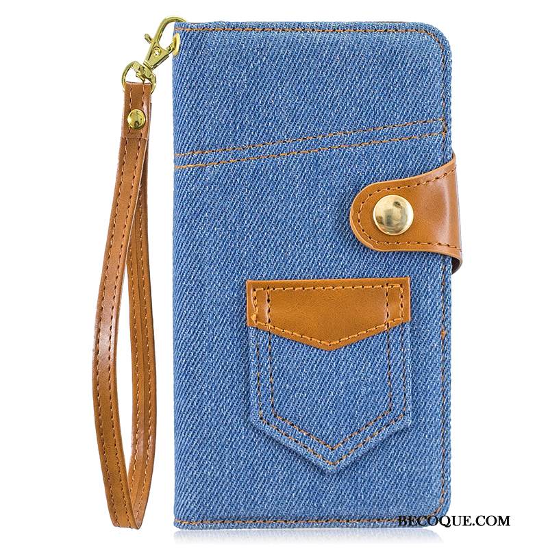 Kuori iPhone 11 Pro Max Laukut Puhelimen Kuoret Cowboy, Kotelo iPhone 11 Pro Max Nahka Trendi Sininen