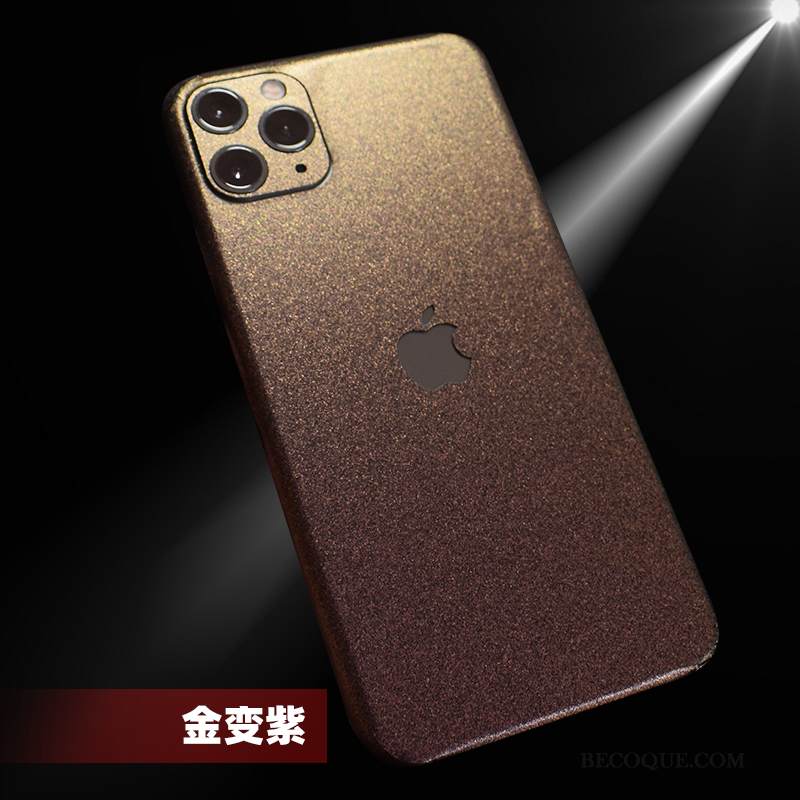 Kuori iPhone 11 Pro Max Laukut Violetti Kaltevuus, Kotelo iPhone 11 Pro Max Suojaus Jauhe Kalvo