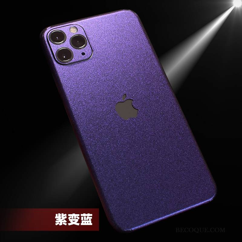 Kuori iPhone 11 Pro Max Laukut Violetti Kaltevuus, Kotelo iPhone 11 Pro Max Suojaus Jauhe Kalvo