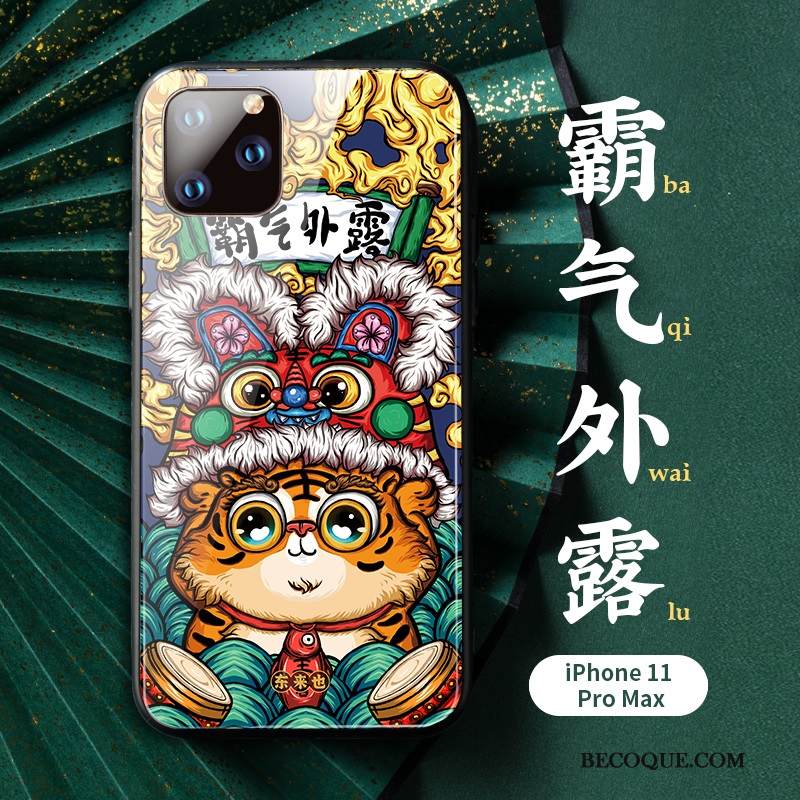 Kuori iPhone 11 Pro Max Luova Lasi Rakastunut, Kotelo iPhone 11 Pro Max Suojaus Punainen Puhelimen Kuoret