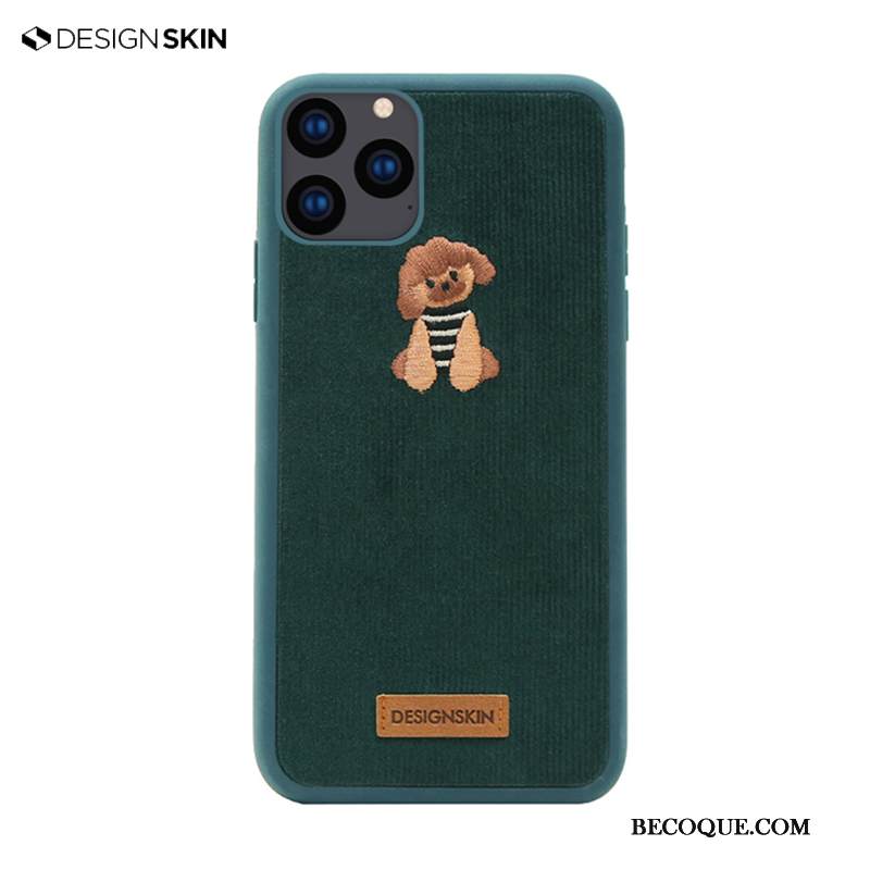 Kuori iPhone 11 Pro Max Luova Rakastunut Vihreä, Kotelo iPhone 11 Pro Max Silikoni Musta Puhelimen Kuoret