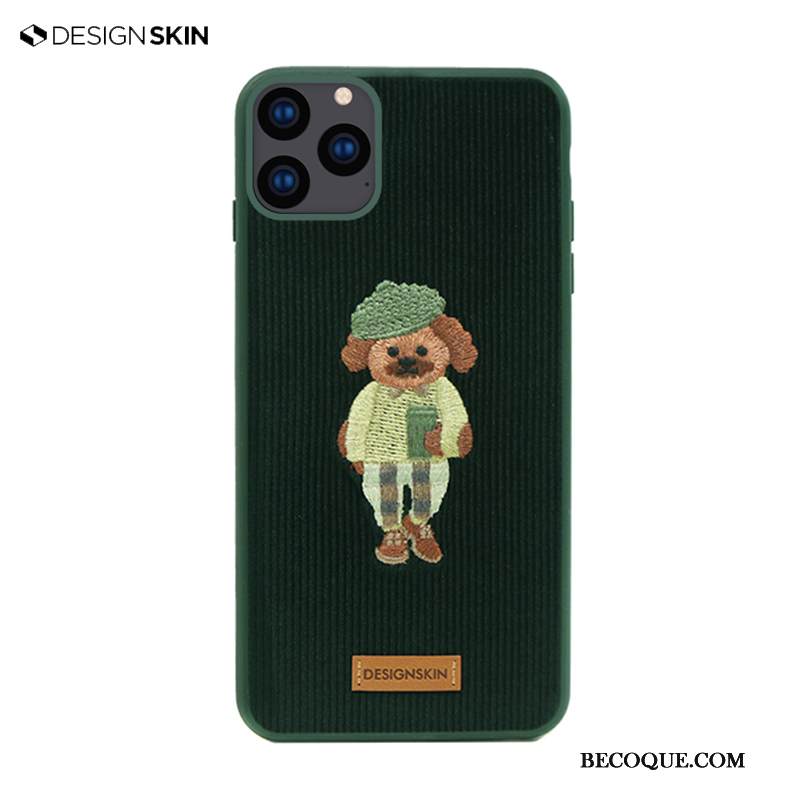 Kuori iPhone 11 Pro Max Luova Rakastunut Vihreä, Kotelo iPhone 11 Pro Max Silikoni Musta Puhelimen Kuoret