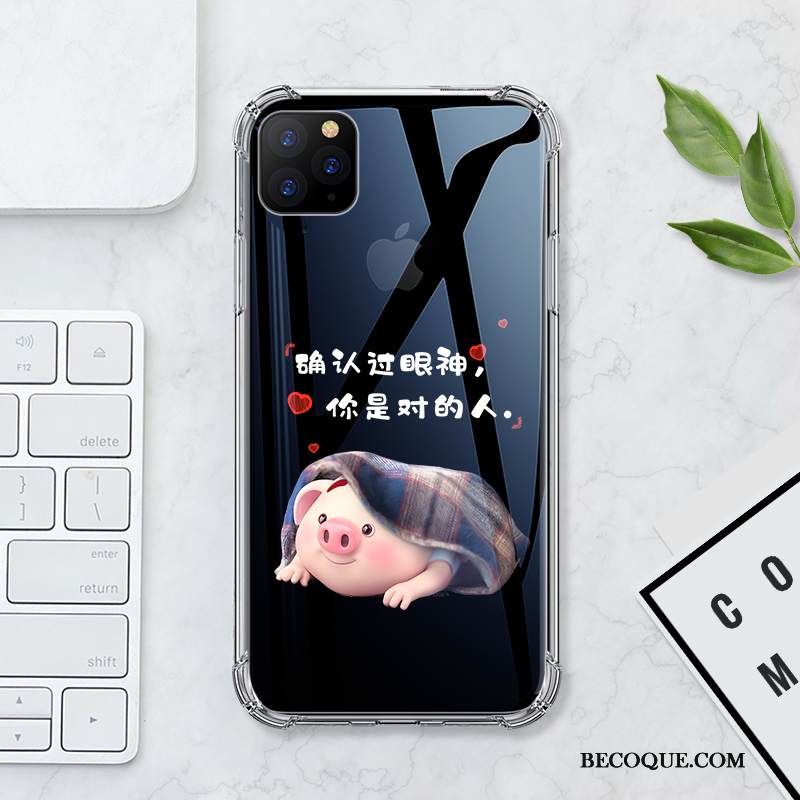 Kuori iPhone 11 Pro Max Pehmeä Neste Valkoinen Läpinäkyvä, Kotelo iPhone 11 Pro Max Silikoni Puhelimen Kuoret Pieni