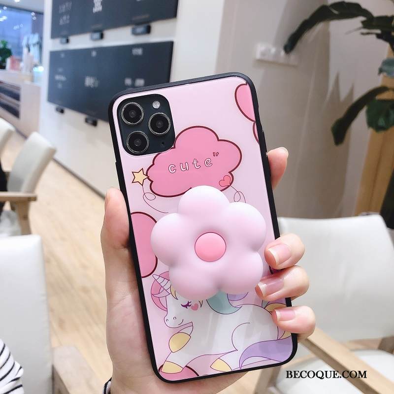 Kuori iPhone 11 Pro Max Silikoni Ihana Pieni, Kotelo iPhone 11 Pro Max Pehmeä Neste Puhelimen Kuoret Vihreä