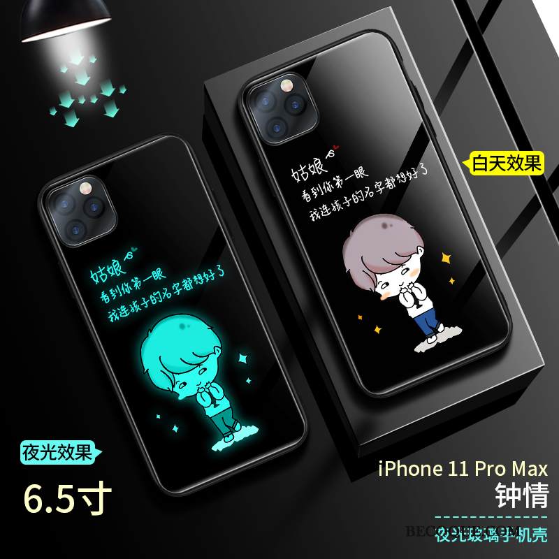 Kuori iPhone 11 Pro Max Silikoni Kirkas Puhelimen Kuoret, Kotelo iPhone 11 Pro Max Musta Murtumaton