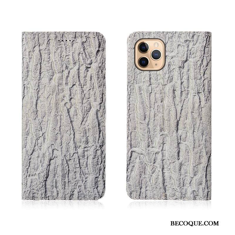 Kuori iPhone 11 Pro Max Silikoni Puu Valkoinen, Kotelo iPhone 11 Pro Max Nahka Puhelimen Kuoret Murtumaton