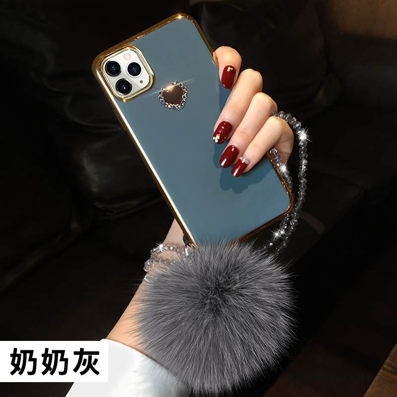 Kuori iPhone 11 Pro Max Silikoni Tide-brändi Puhelimen Kuoret, Kotelo iPhone 11 Pro Max Suojaus Vihreä Uhkea