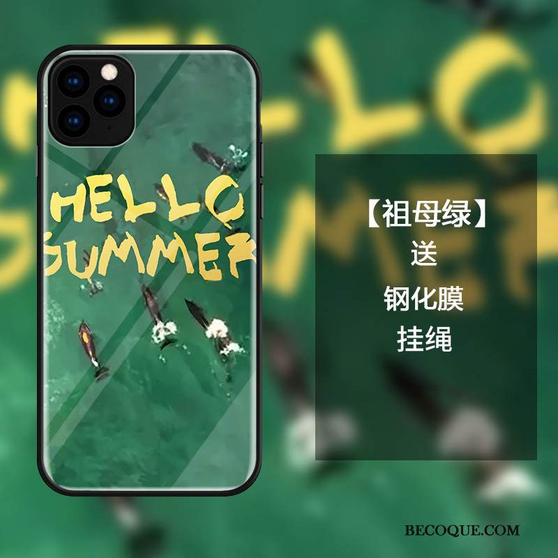 Kuori iPhone 11 Pro Max Ylellisyys Murtumaton Lasi, Kotelo iPhone 11 Pro Max Laukut Puhelimen Kuoret Sininen