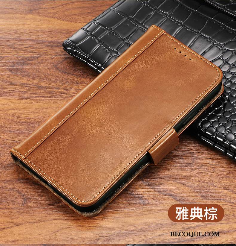 Kuori iPhone 11 Pro Nahka Liiketoiminta Puhelimen Kuoret, Kotelo iPhone 11 Pro Salkku Uusi Punainen