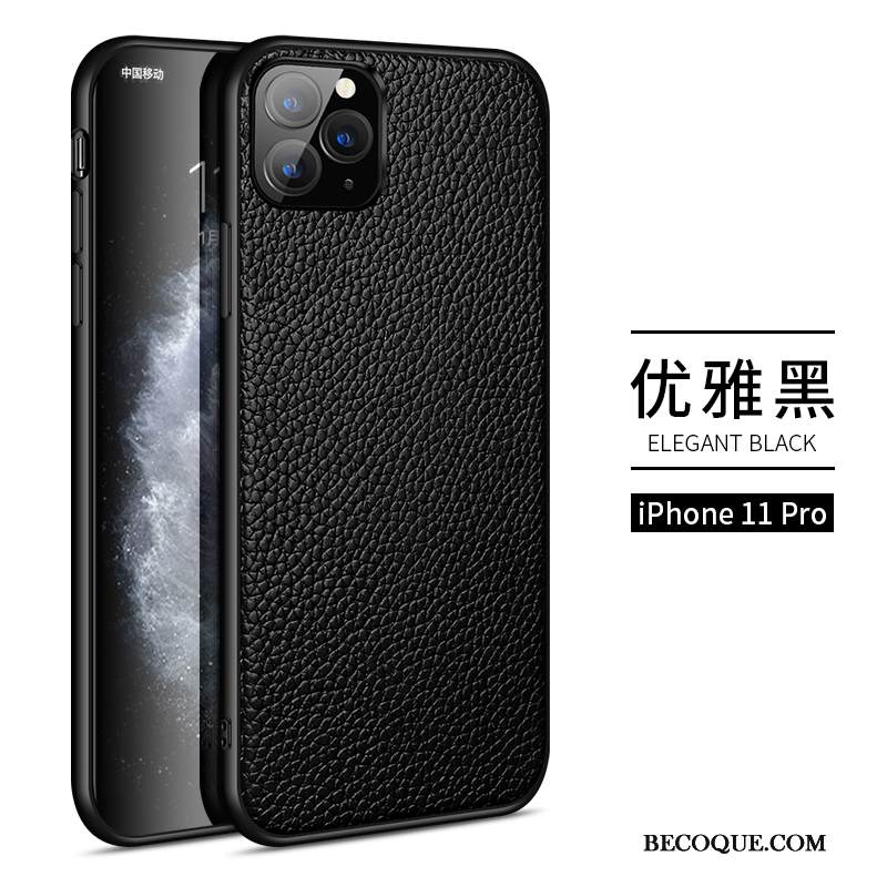 Kuori iPhone 11 Pro Nahka Ultra Puhelimen Kuoret, Kotelo iPhone 11 Pro Laukut Ylellisyys Murtumaton