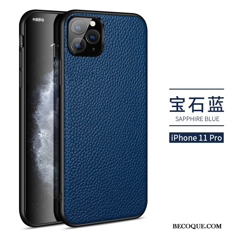 Kuori iPhone 11 Pro Nahka Ultra Puhelimen Kuoret, Kotelo iPhone 11 Pro Laukut Ylellisyys Murtumaton