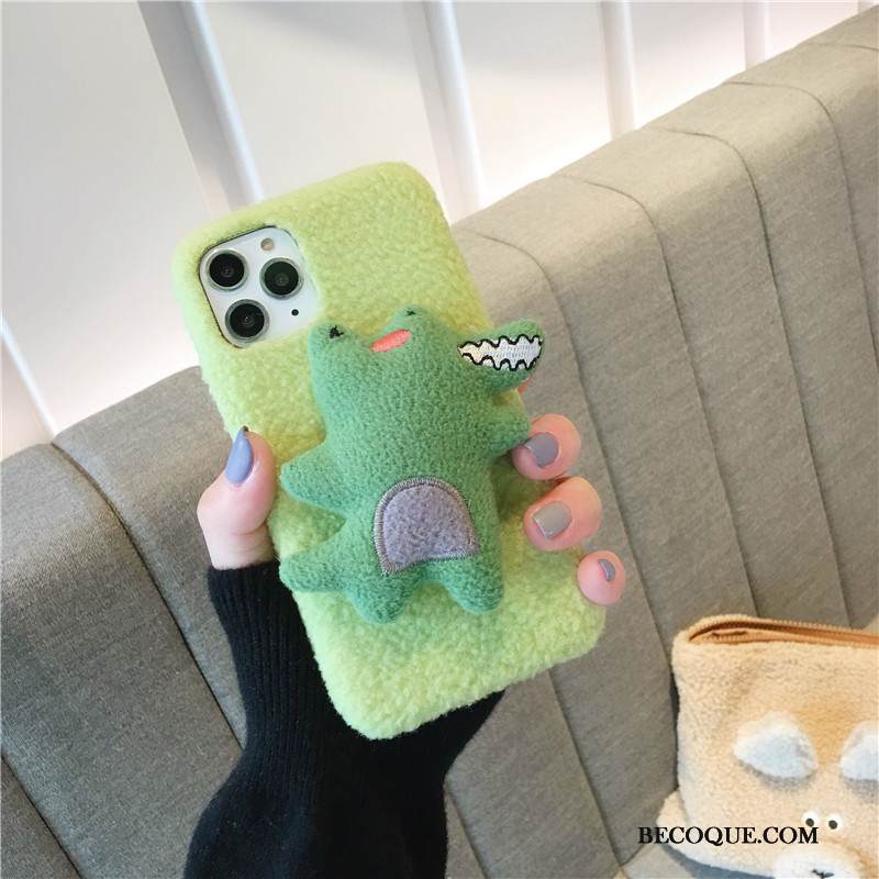 Kuori iPhone 11 Pro Pehmeä Neste Krokotiili Uhkea, Kotelo iPhone 11 Pro Vihreä Puhelimen Kuoret