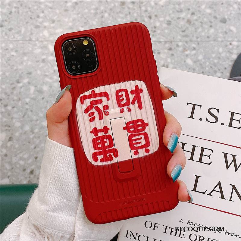 Kuori iPhone 11 Pro Pehmeä Neste Punainen Puhelimen Kuoret, Kotelo iPhone 11 Pro Luova Ulotteinen Rakastunut