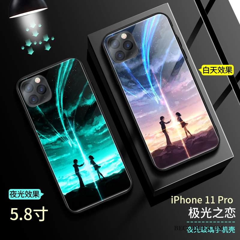 Kuori iPhone 11 Pro Silikoni Peili Persoonallisuus, Kotelo iPhone 11 Pro Kirkas Uusi