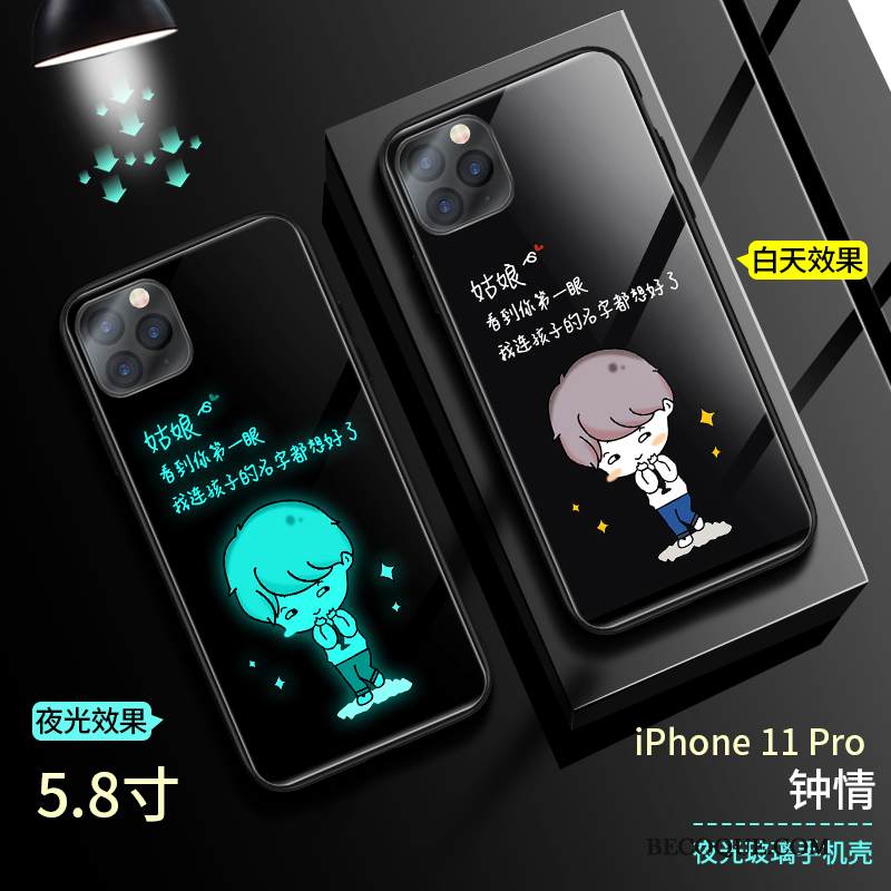 Kuori iPhone 11 Pro Silikoni Peili Persoonallisuus, Kotelo iPhone 11 Pro Kirkas Uusi