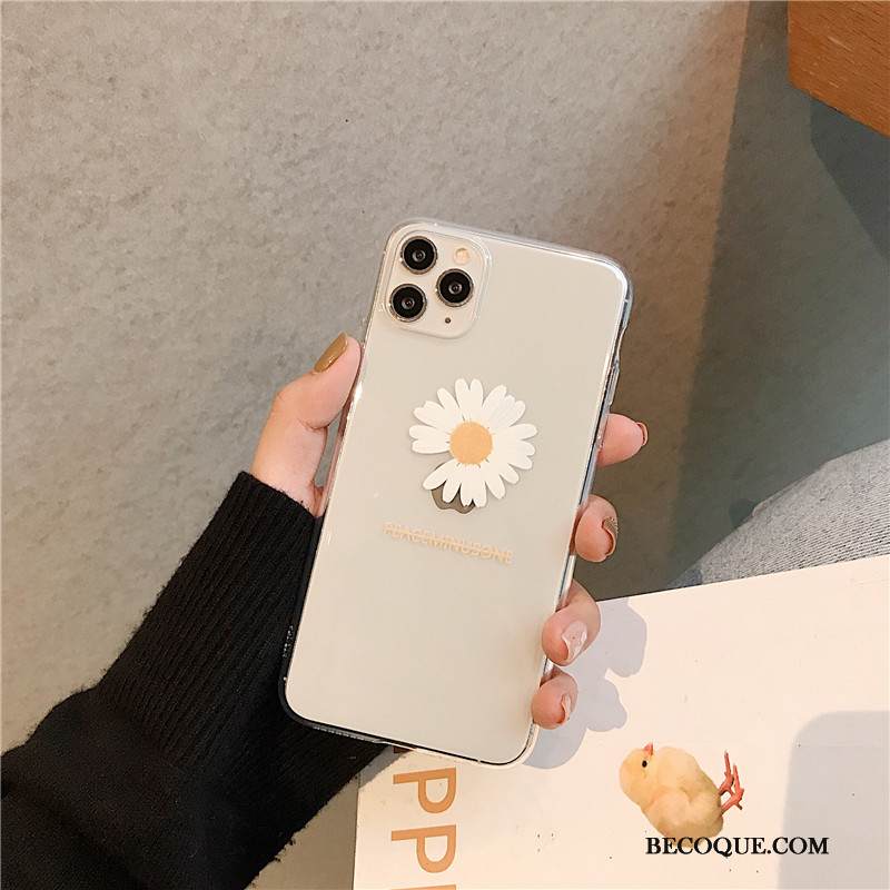 Kuori iPhone 11 Pro Silikoni Rakastunut Trendi, Kotelo iPhone 11 Pro Pehmeä Neste Valkoinen Lohikäärme