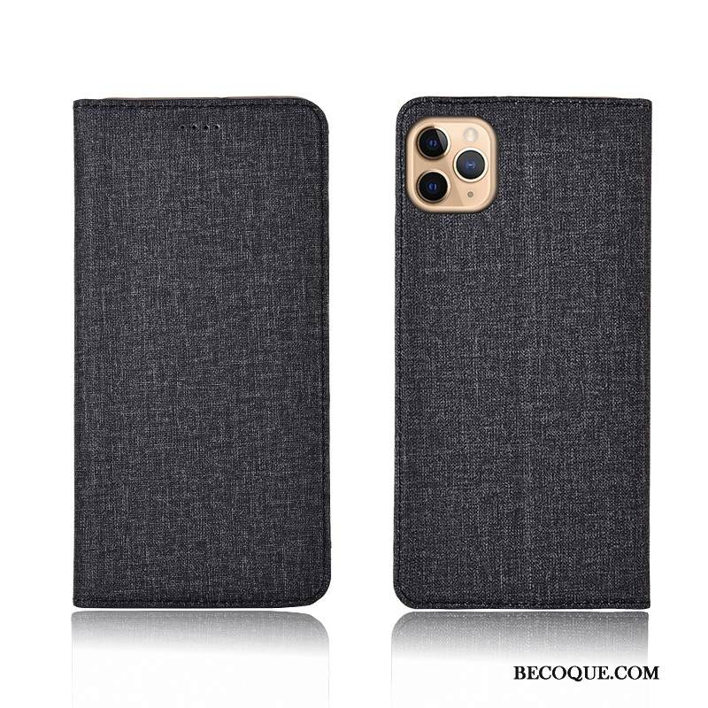 Kuori iPhone 11 Pro Suojaus Murtumaton Pellava, Kotelo iPhone 11 Pro Silikoni Sininen Puhelimen Kuoret