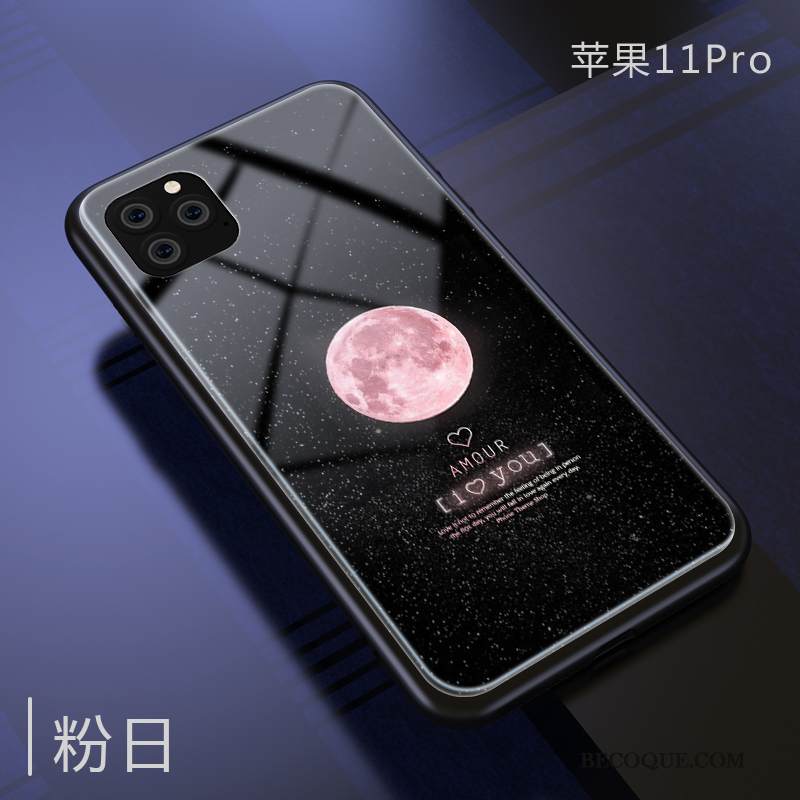 Kuori iPhone 11 Pro Suojaus Peili Musta, Kotelo iPhone 11 Pro Laukut Tähtitaivas Puhelimen Kuoret