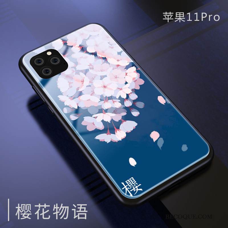 Kuori iPhone 11 Pro Suojaus Peili Puhelimen Kuoret, Kotelo iPhone 11 Pro Laukut Lasi Kaunis
