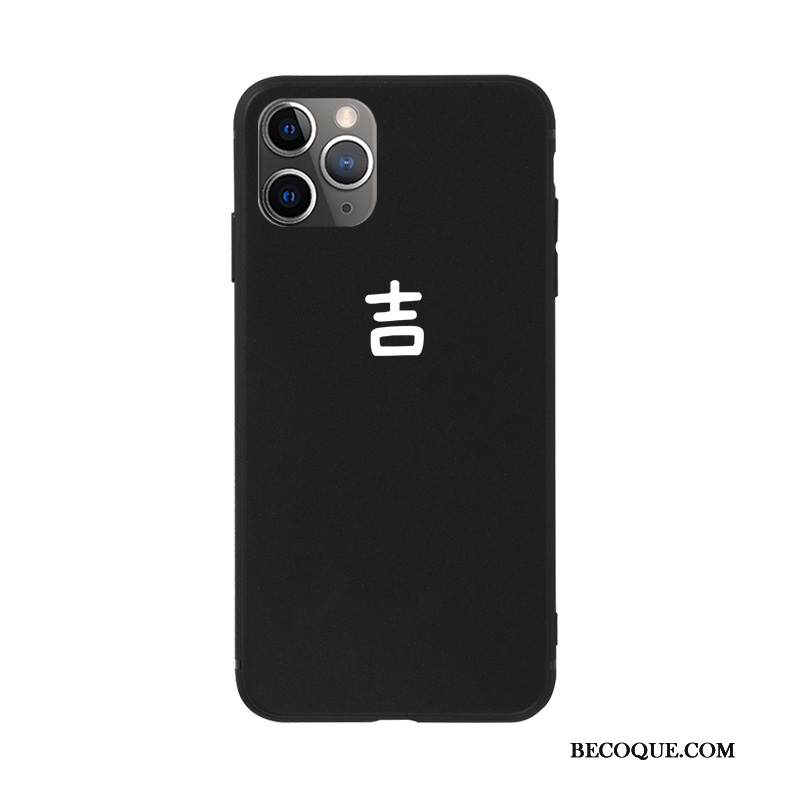 Kuori iPhone 11 Pro Suojaus Puhelimen Kuoret L, Kotelo iPhone 11 Pro Pehmeä Neste Musta Persoonallisuus