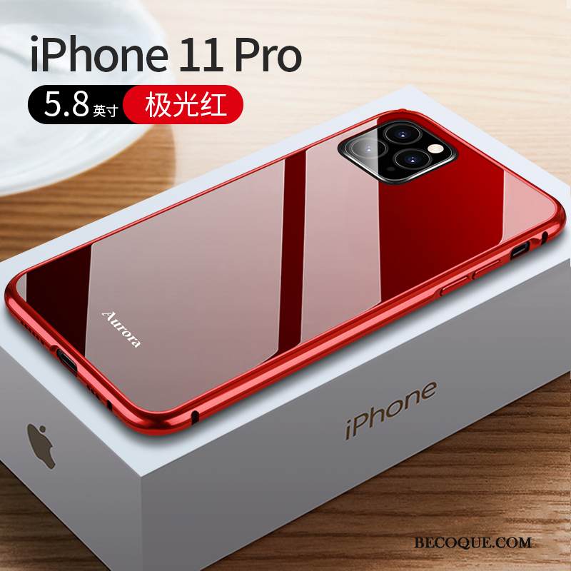 Kuori iPhone 11 Pro Suojaus Puhelimen Kuoret Murtumaton, Kotelo iPhone 11 Pro Metalli Uusi Net Red