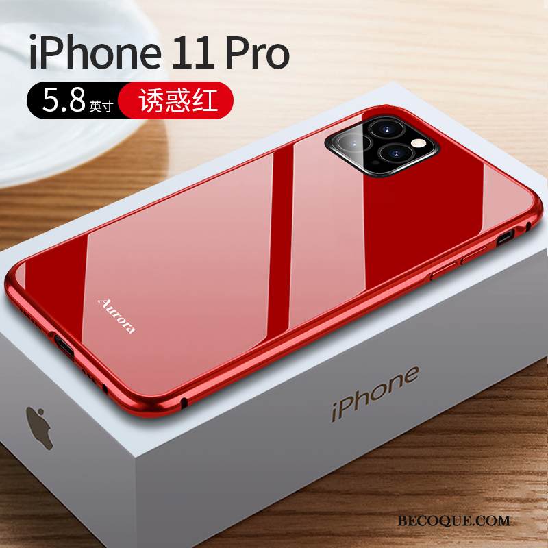 Kuori iPhone 11 Pro Suojaus Puhelimen Kuoret Murtumaton, Kotelo iPhone 11 Pro Metalli Uusi Net Red