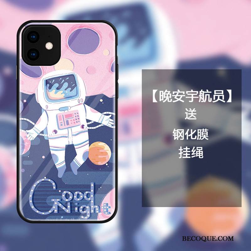 Kuori iPhone 11 Ylellisyys Puhelimen Kuoret Trendi, Kotelo iPhone 11 Laukut Jauhe Lasi