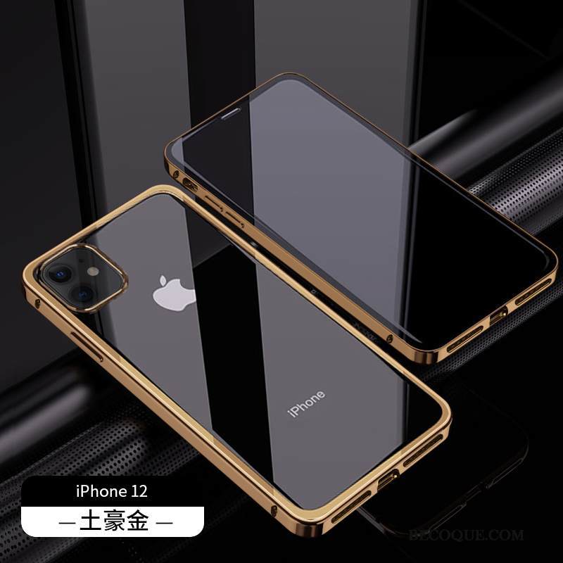 Kuori iPhone 12 Laukut Valkoinen Net Red, Kotelo iPhone 12 Ylellisyys Tide-brändi Puhelimen Kuoret