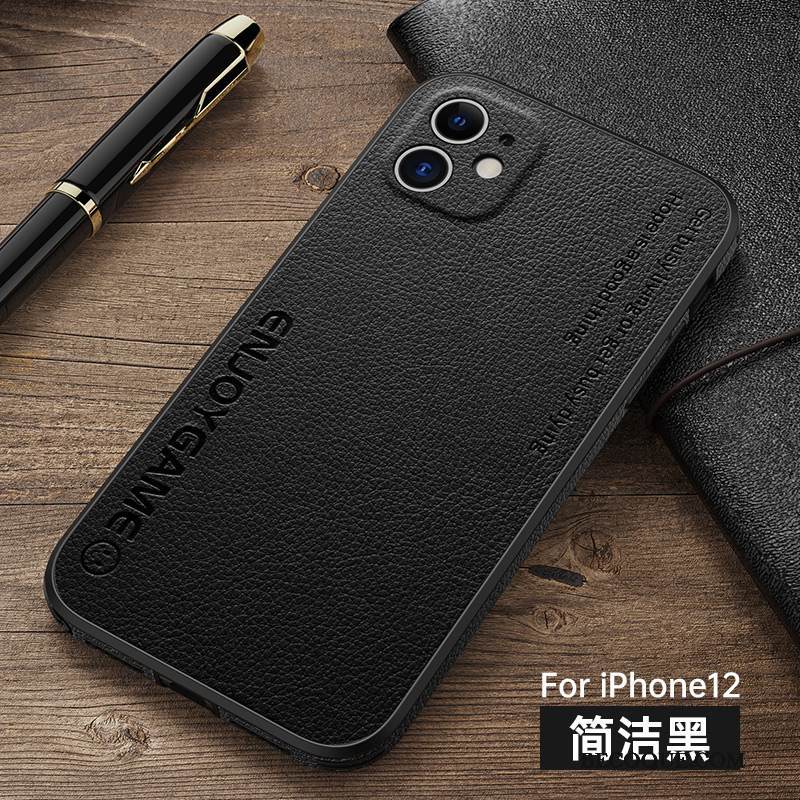 Kuori iPhone 12 Luova Kukkakuvio Oranssi, Kotelo iPhone 12 Laukut Ylellisyys Murtumaton